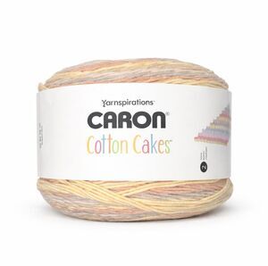 Yarnspirations Caron Cotton Cake Yarn, Seashell